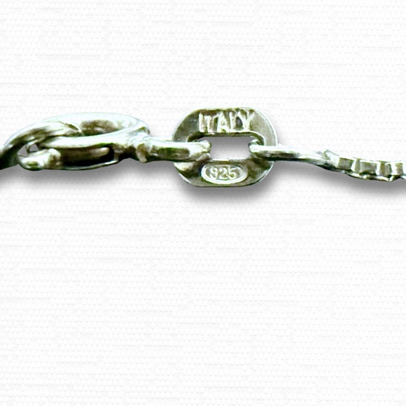 SOLD - Sterling Silver Turquoise Heart Pendant Necklace Reversible Boho Jewelry - Picture 6 of 7